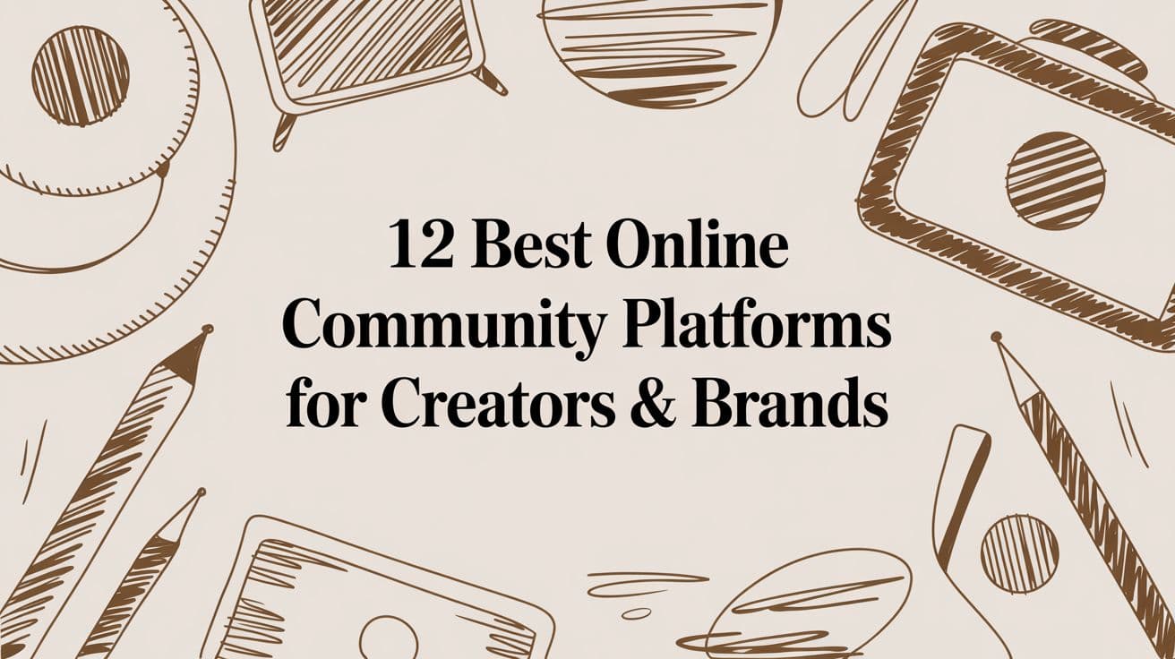 12 Best Online Community Platforms for Creators & Brands