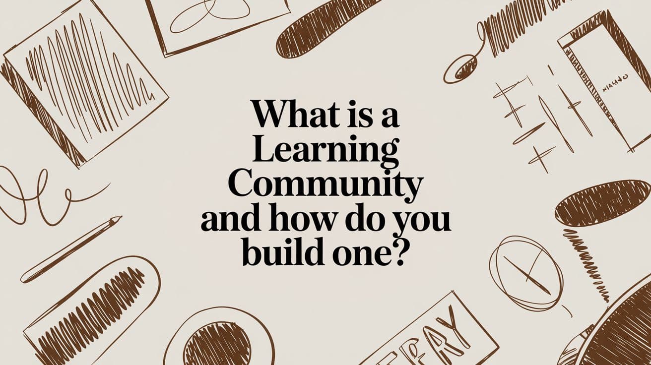 What Is a Learning Community and How Do You Build One?