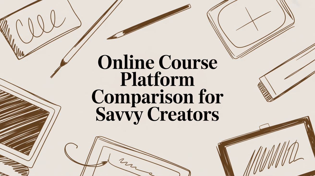 A Practical Online Course Platform Comparison for Creators